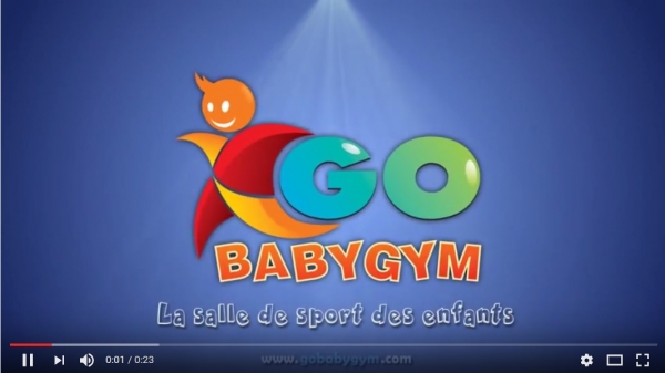 Vidéo de la franchise Gobabygym, la salle de sport pour enfants