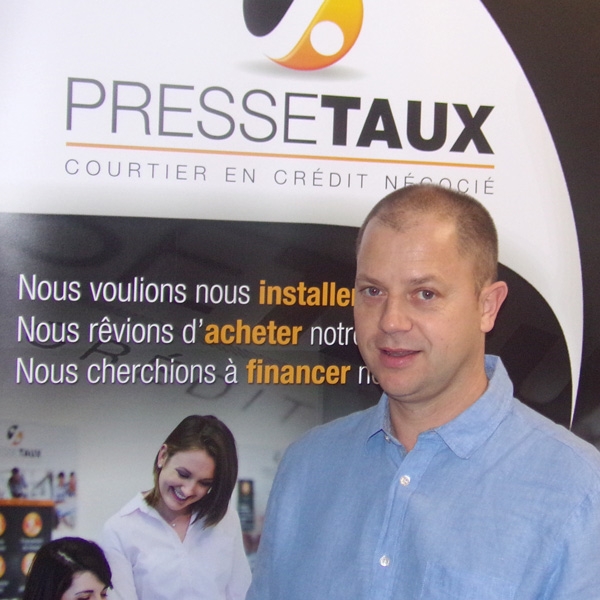 Jimmy Barbellion a rejoint le réseau des courtiers en crédit négocié du réseau PresseTaux et a installé sa franchise à Blois